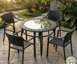 ban ghe nhua gia may HN35