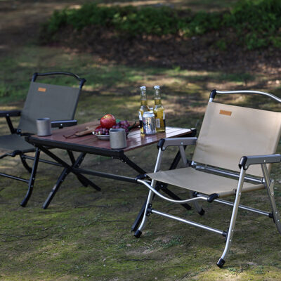 Ghế camping gấp gọn ngoài trời cao cấp