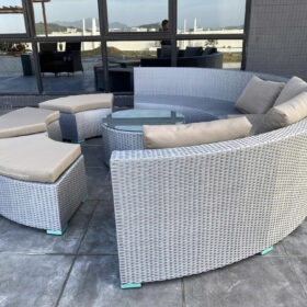 Sofa modul quây tròn