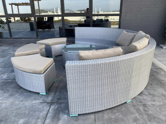 Sofa modul quây tròn